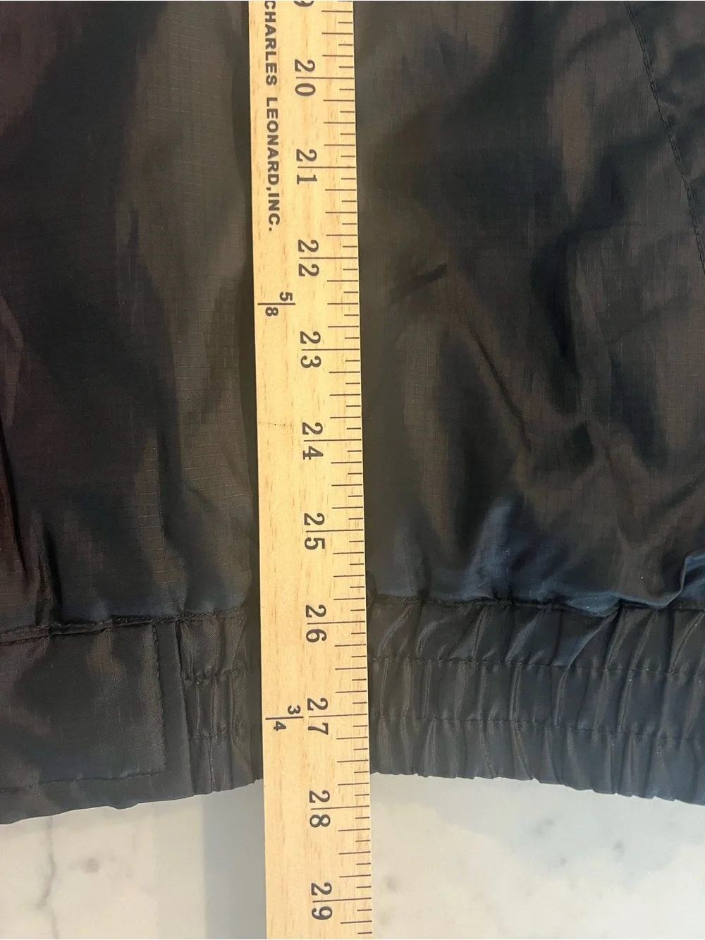 Atlanta Falcons NFL Black Vintage Hooded Full Zip Lined Jacket Pockets Large